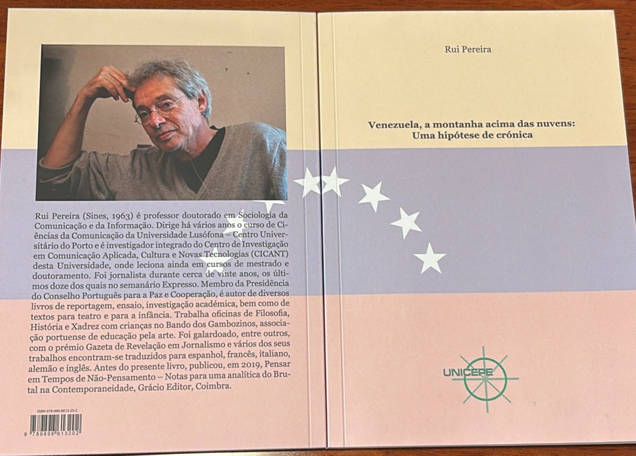 Presentan en Lisboa “Venezuela, la montaña por encima de las nubes: Una Hipótesis de Crónica”